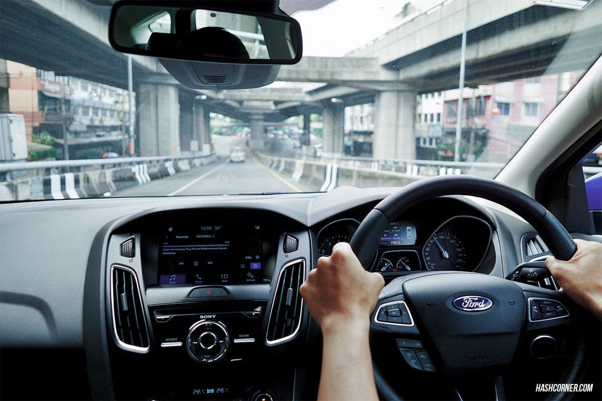 รีวิว Ford Focus EcoBoost ขับฟอร์ดโฟกัสเที่ยวกรุงเทพ เช็คอินถ่ายรูปคูลๆ