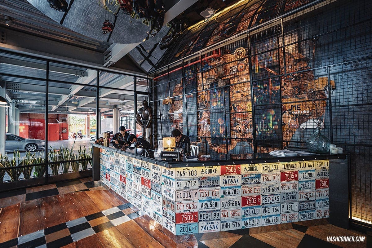 รีวิว MeStyle Garage Hotel Bangkok ดีไซน์โฮเทลเท่ห์ๆ ย่านห้วยขวาง