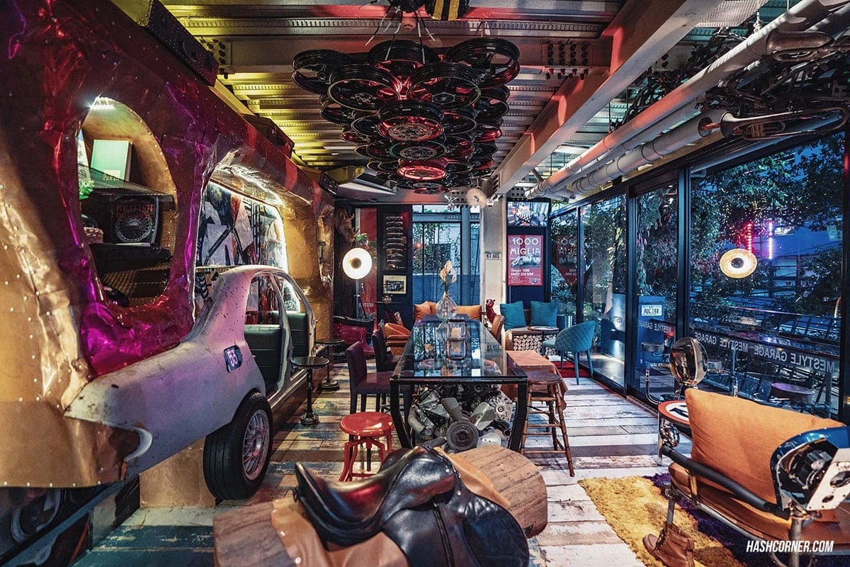 รีวิว MeStyle Garage Hotel Bangkok ดีไซน์โฮเทลเท่ห์ๆ ย่านห้วยขวาง
