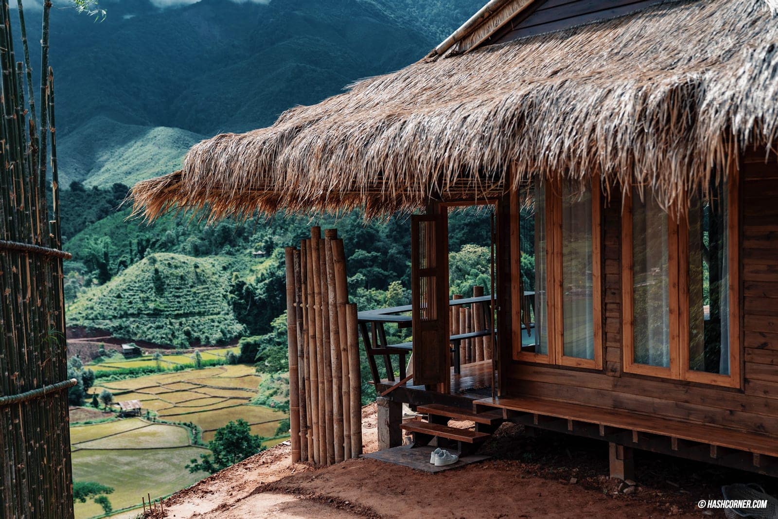 รีวิว บ้านสะปัน x น่าน : ความสงบโอบกอดด้วยภูเขา