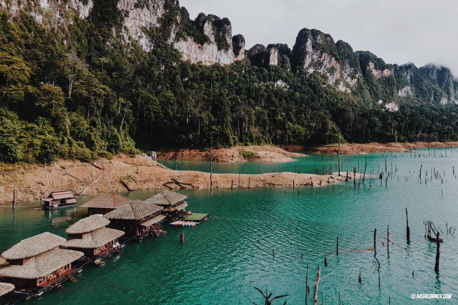 รีวิว เขื่อนเชี่ยวหลาน x สุราษฎร์ธานี ล่องเรือนอนแพ