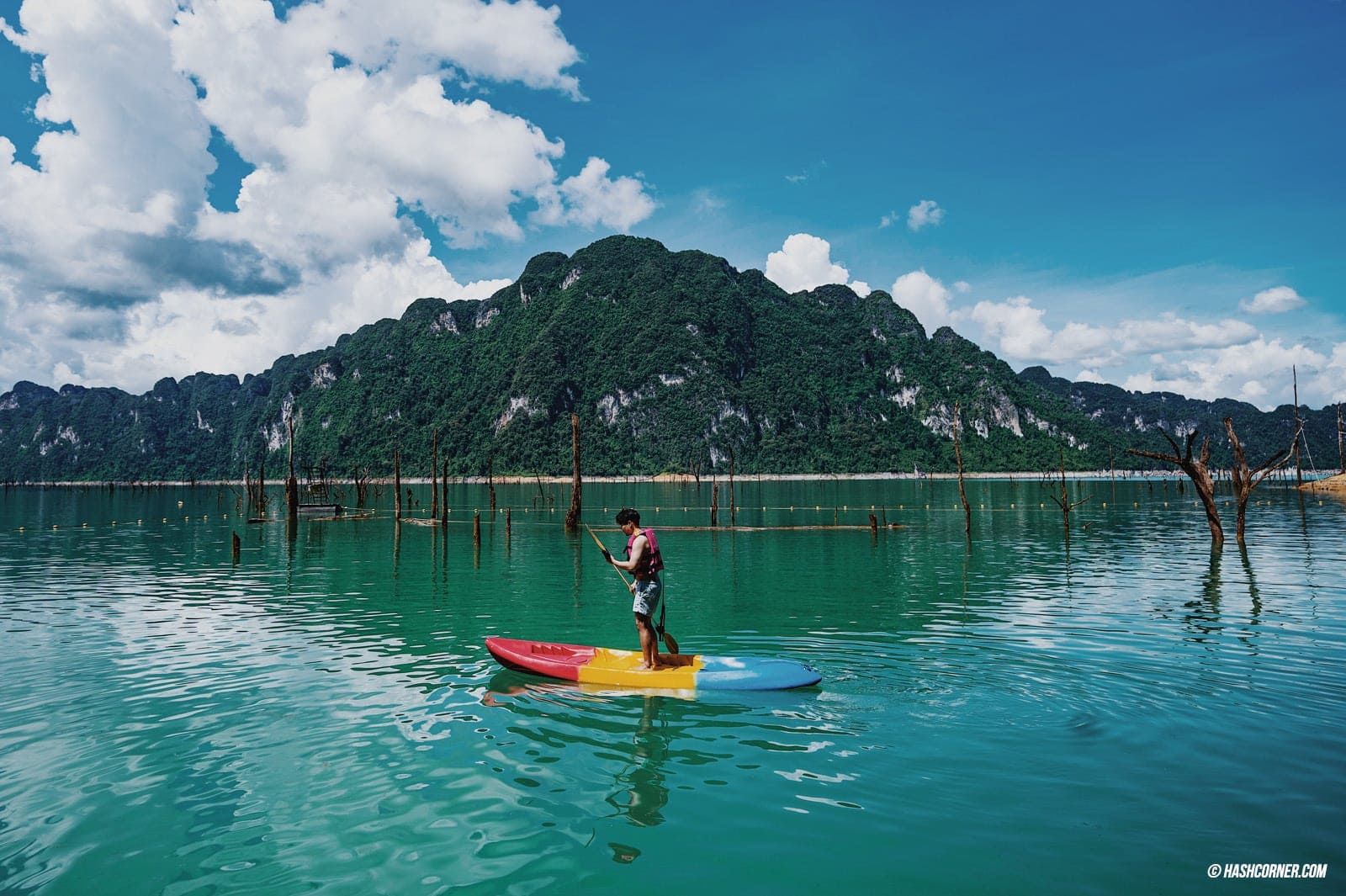 รีวิว เขื่อนเชี่ยวหลาน x สุราษฎร์ธานี ล่องเรือนอนแพ