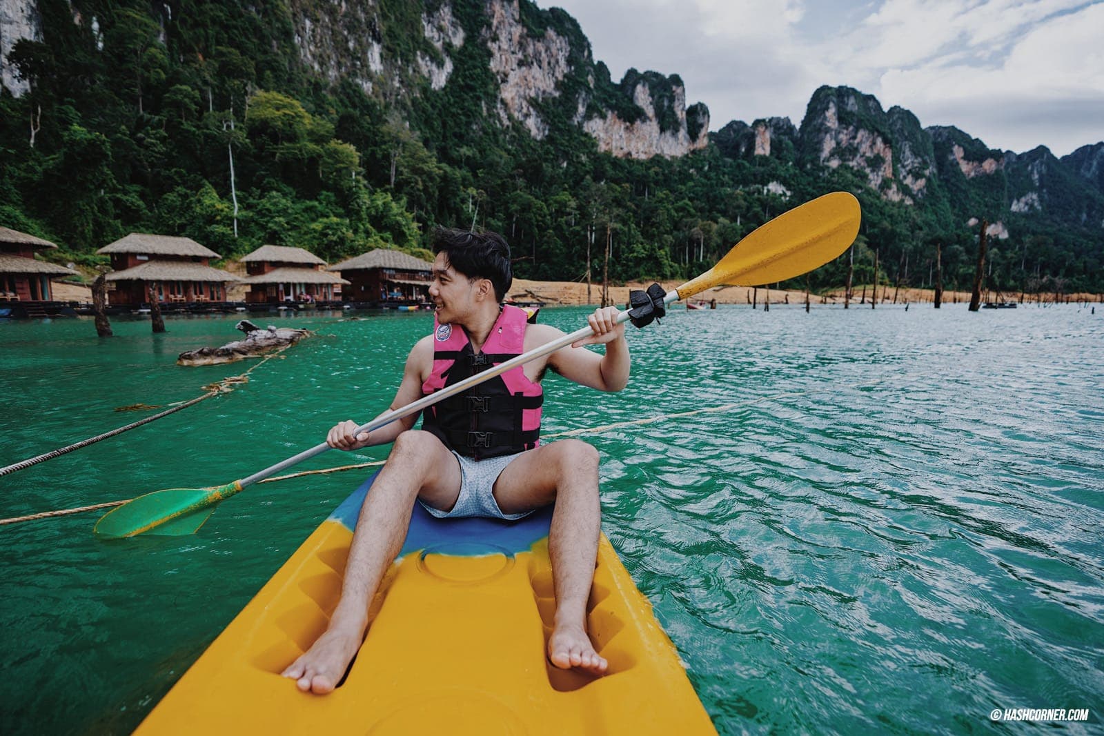 รีวิว เขื่อนเชี่ยวหลาน x สุราษฎร์ธานี ล่องเรือนอนแพ