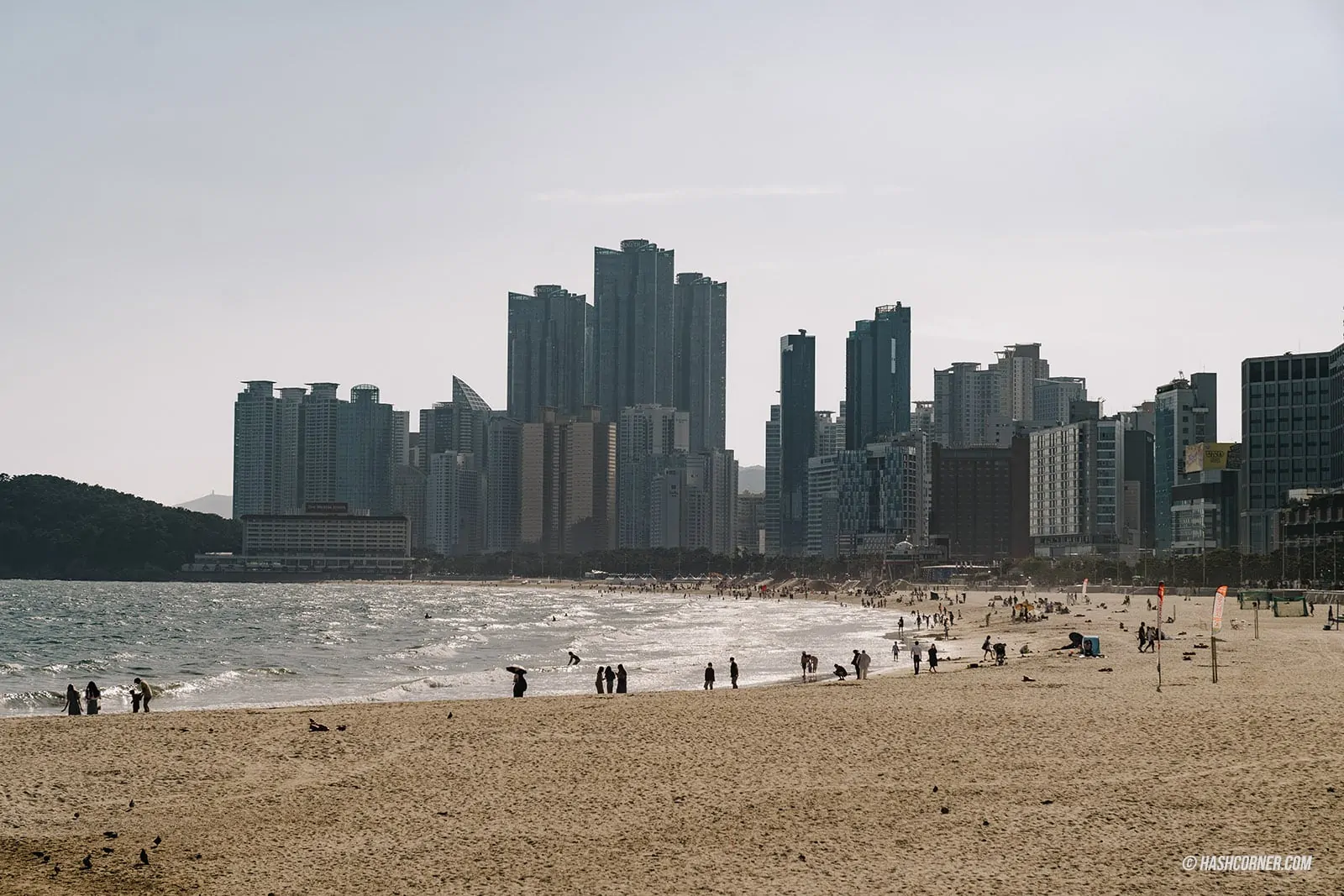 รีวิว ชายหาดแฮอุนแด (Haeundae Beach) x ปูซาน หาดสุดป๊อบที่สุดของเกาหลี