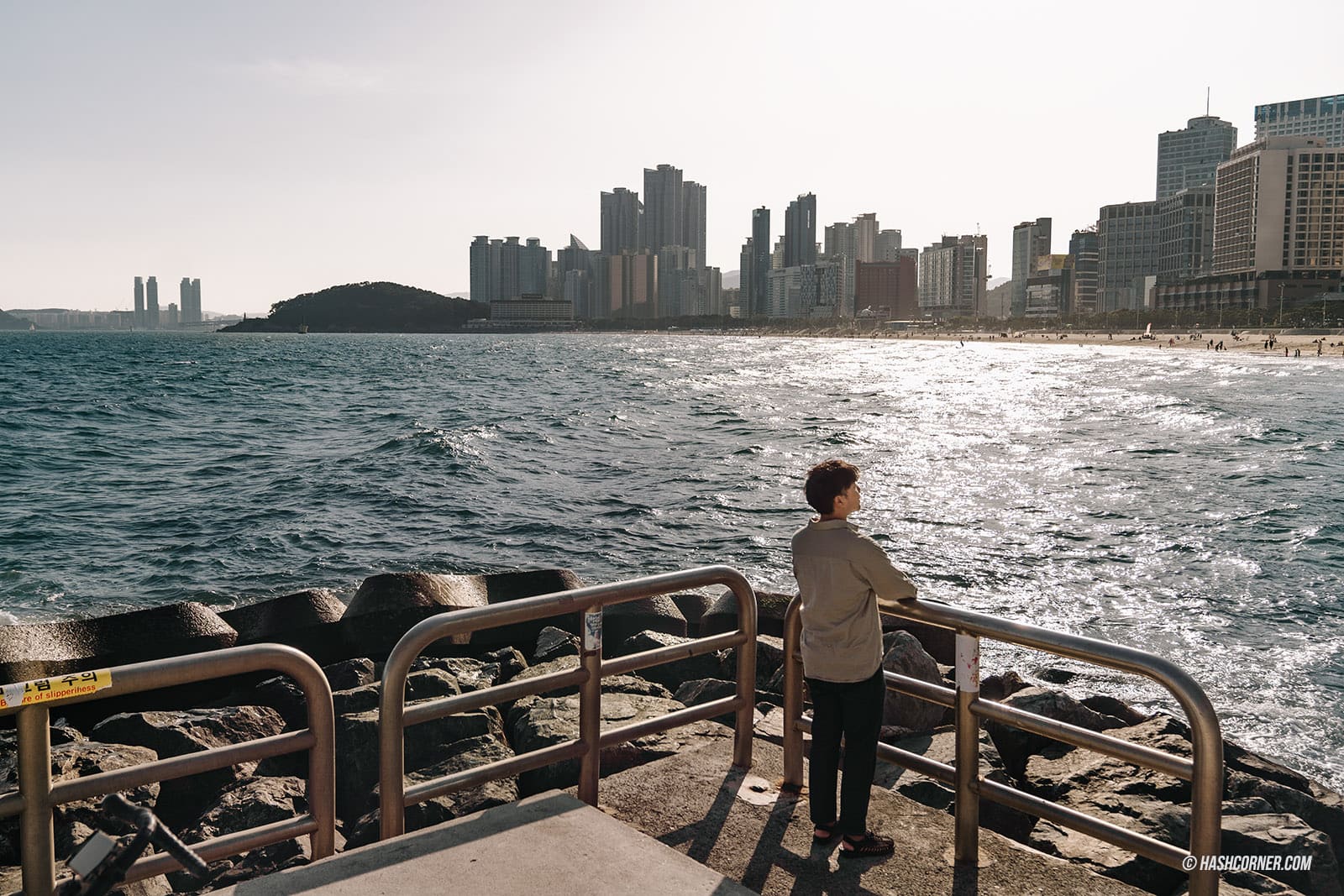 รีวิว ชายหาดแฮอุนแด (Haeundae Beach) x ปูซาน หาดสุดป๊อบที่สุดของเกาหลี
