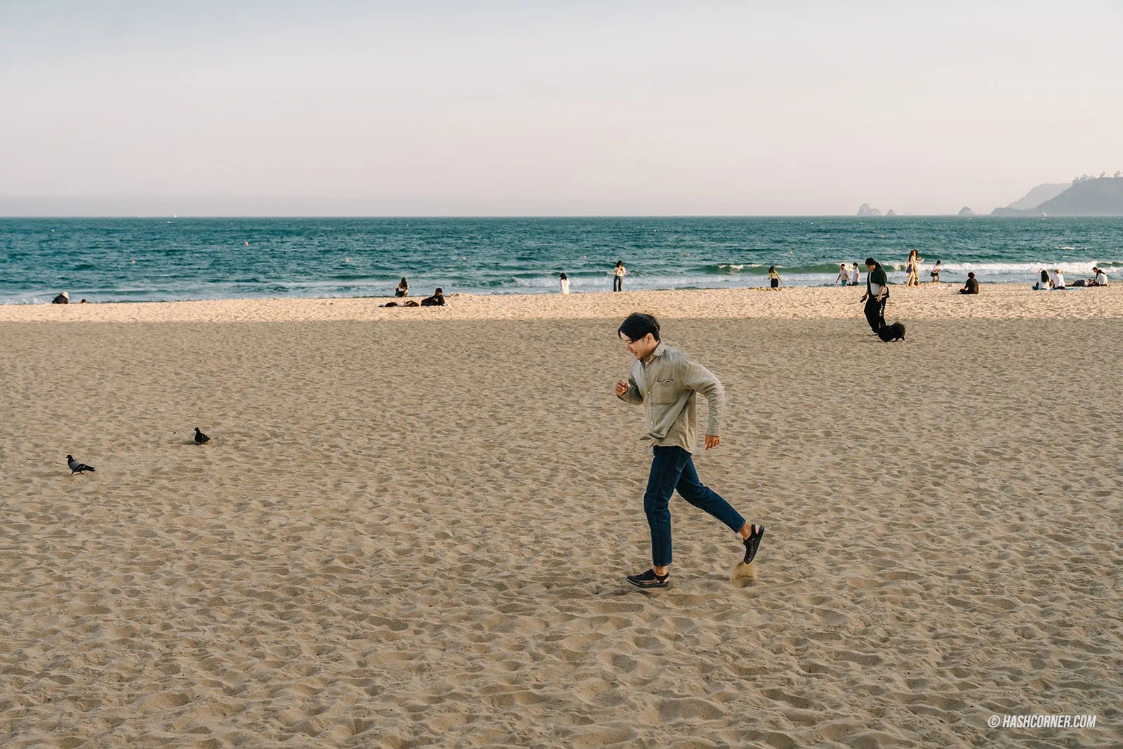 รีวิว ชายหาดแฮอุนแด (Haeundae Beach) x ปูซาน หาดสุดป๊อบที่สุดของเกาหลี