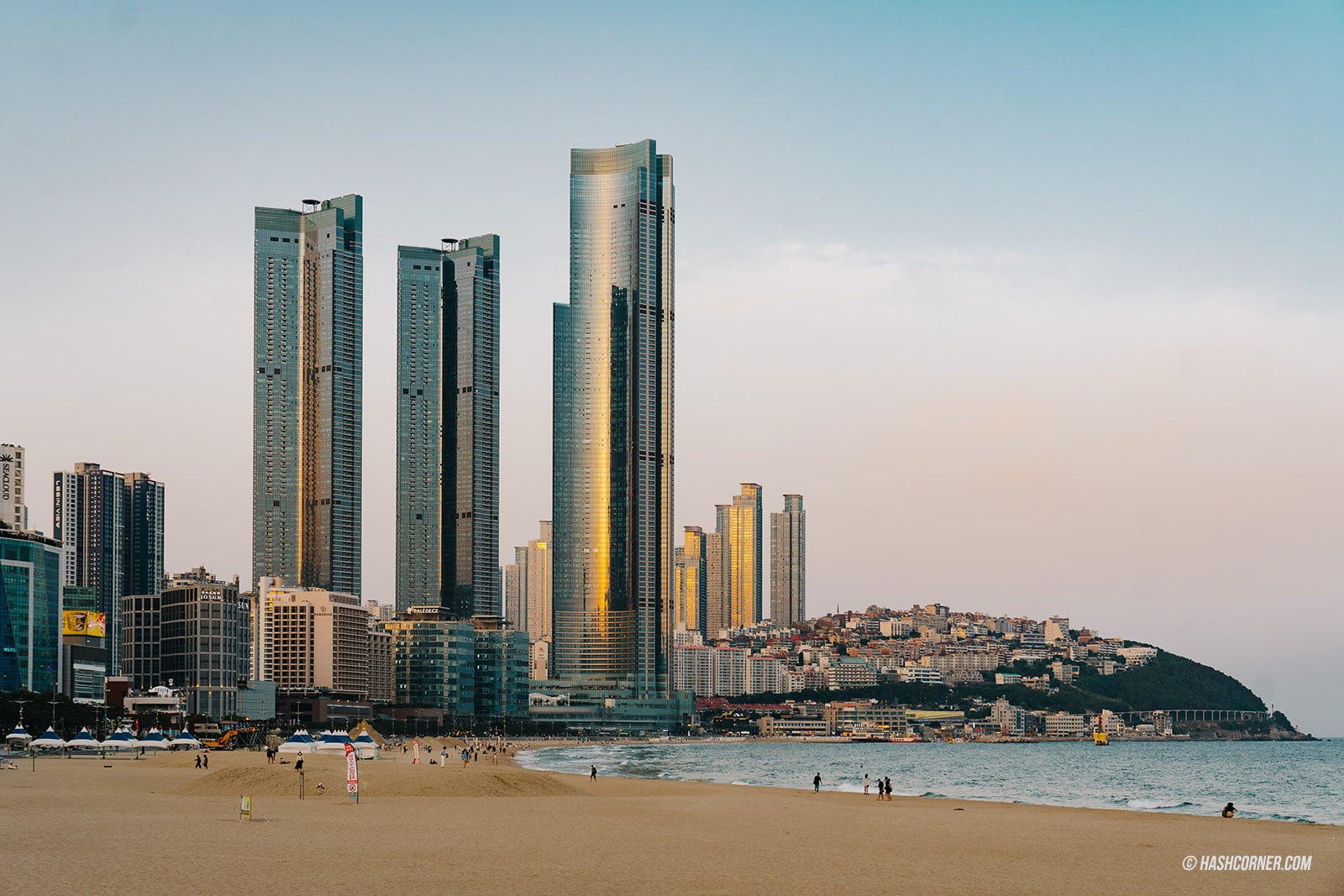 รีวิว ชายหาดแฮอุนแด (Haeundae Beach) x ปูซาน หาดสุดป๊อบที่สุดของเกาหลี