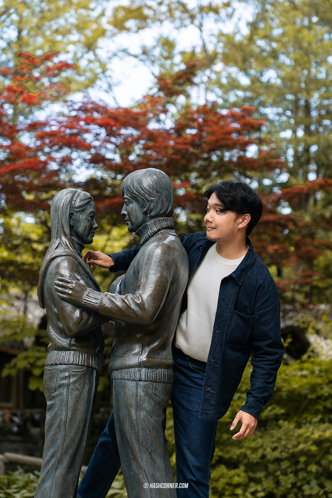 รีวิว เกาะนามิ (Nami Island) x เกาหลี เที่ยวตามรอยเพลงรักสายลมหนาว