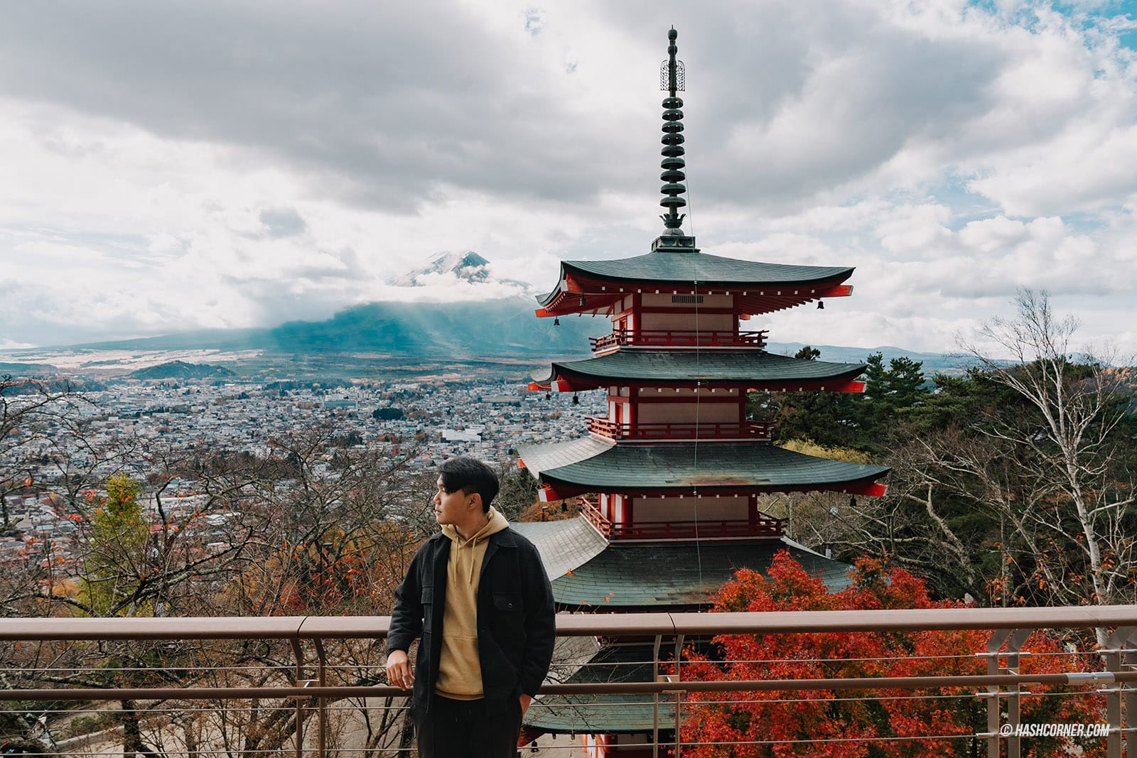 รีวิว เจดีย์ชูเรโต (Chureito Pagoda) x คาวากุจิโกะ ชมวิวต้าวฟูจิแบบพาโนราม่า