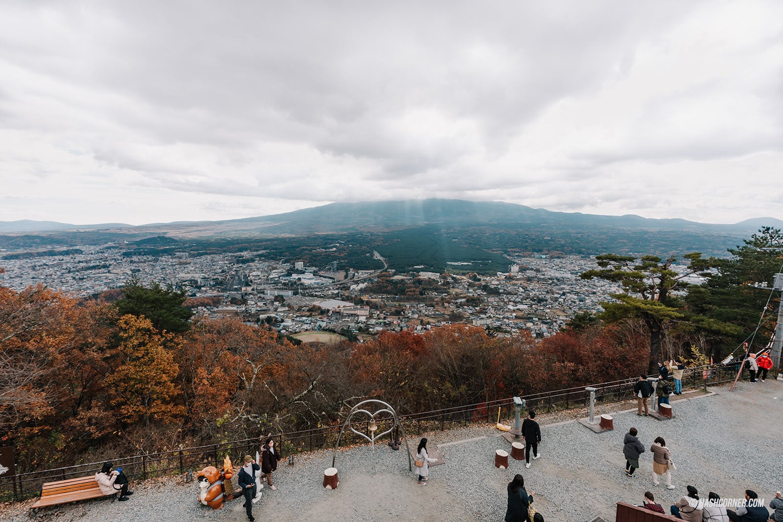 รีวิว สวนเท็นโจซัง (Tenjozan Park) x คาวากุจิโกะ ขึ้นกระเช้าลอยฟ้าชมวิวต้าวฟูจิ