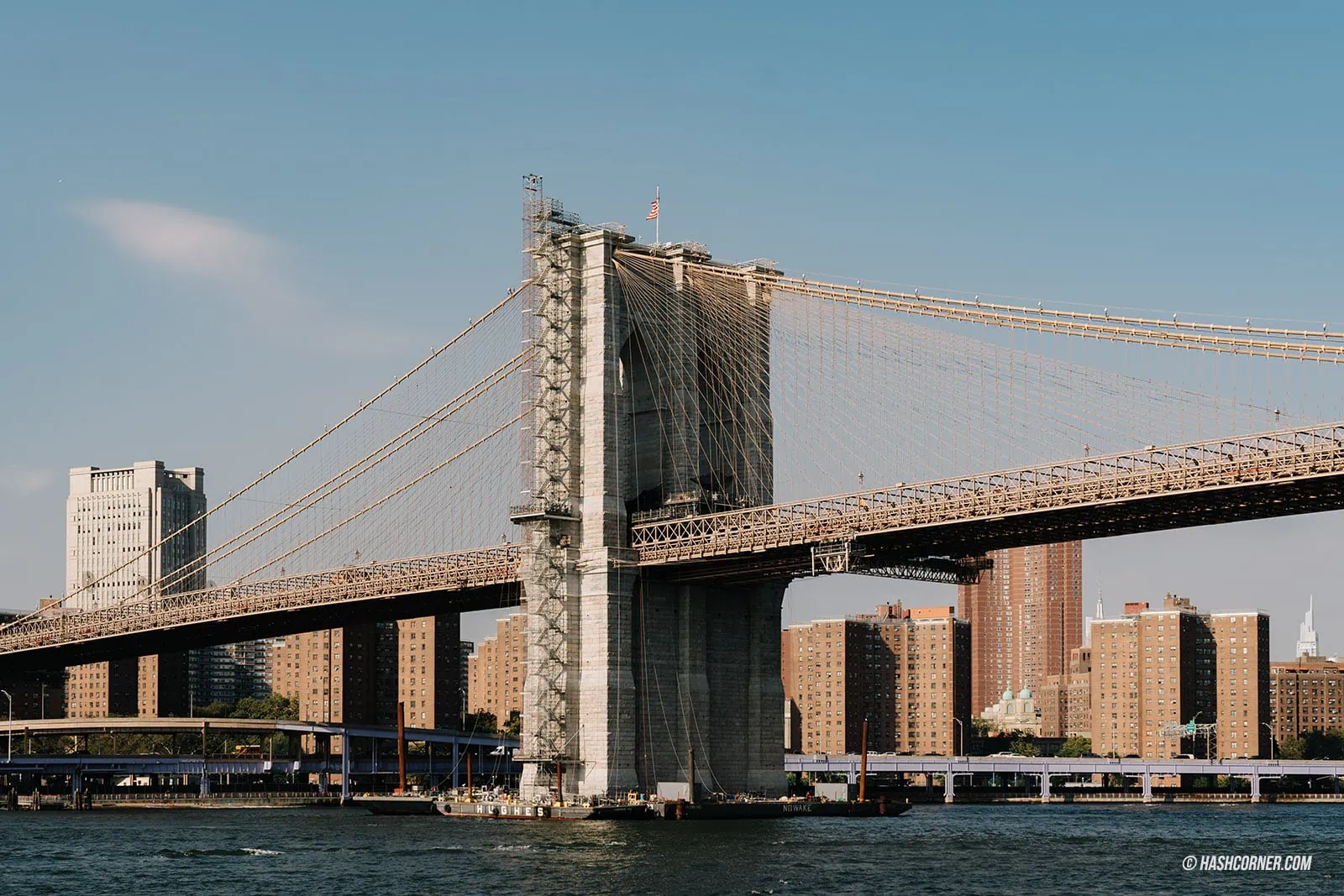 รีวิว สะพานบรูคลิน (Brooklyn Bridge) x นิวยอร์ก เดินเที่ยวถ่ายรูปสุดชิค