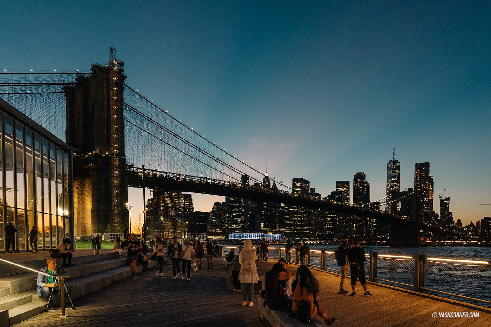 รีวิว สะพานบรูคลิน (Brooklyn Bridge) x นิวยอร์ก เดินเที่ยวถ่ายรูปสุดชิค