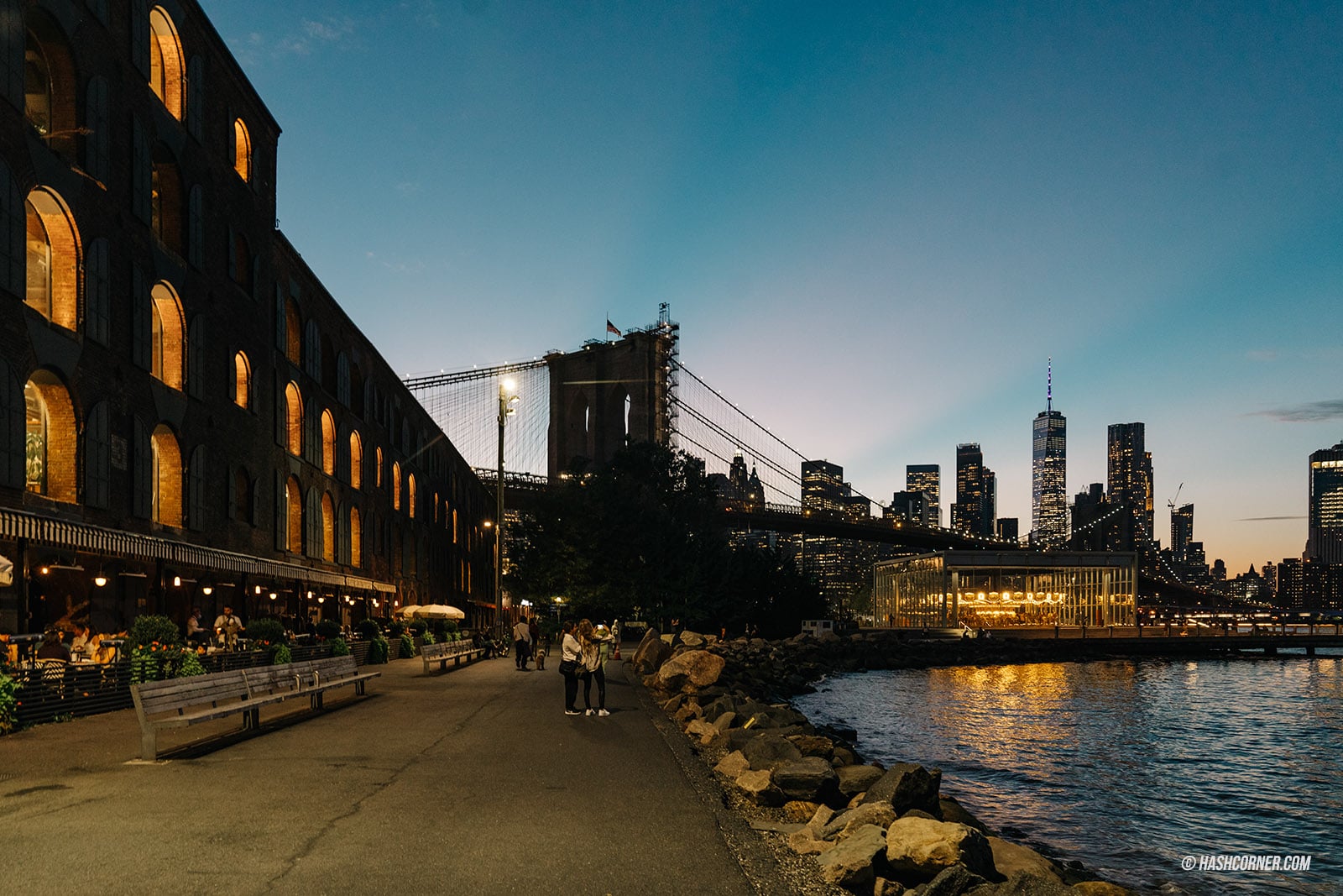 รีวิว สะพานบรูคลิน (Brooklyn Bridge) x นิวยอร์ก เดินเที่ยวถ่ายรูปสุดชิค