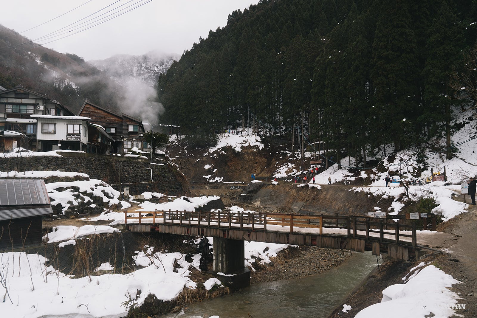 รีวิว สวนลิงจิโกคุดานิ (Snow Monkey Park) x นากาโน่ ดูลิงหิมะแช่ออนเซ็น