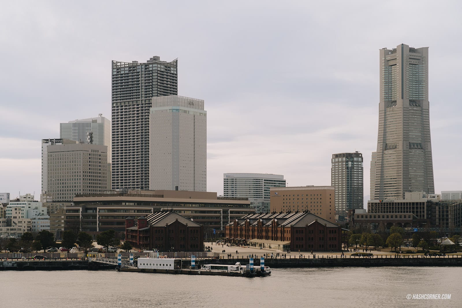 รีวิว ท่าเรือโอซันบาชิ (Osanbashi Terminal) x โยโกฮาม่า สวนสาธารณะรูฟท็อป