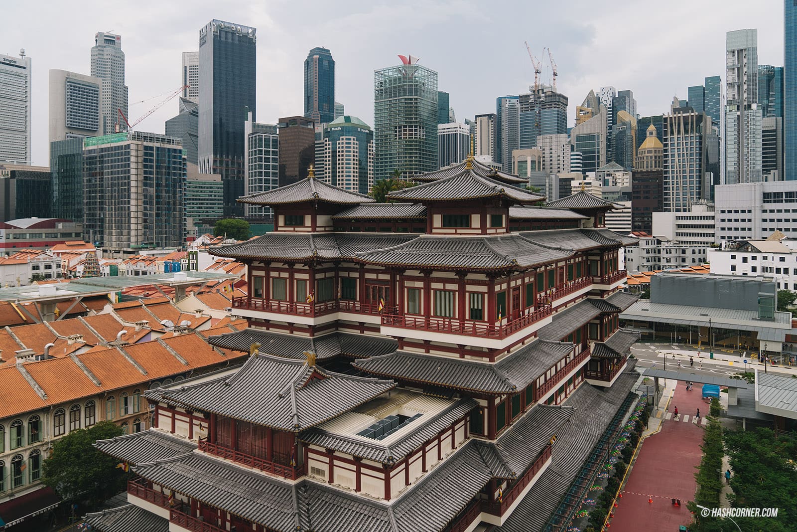 รีวิว วัดพระเขี้ยวแก้ว (Buddha Tooth Relic Temple) x สิงคโปร์