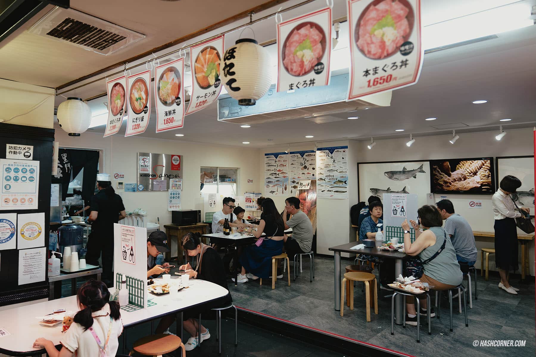 รีวิว ตลาดคุโรมง (Kuromon Market) x โอซาก้า เที่ยวตลาดปลา