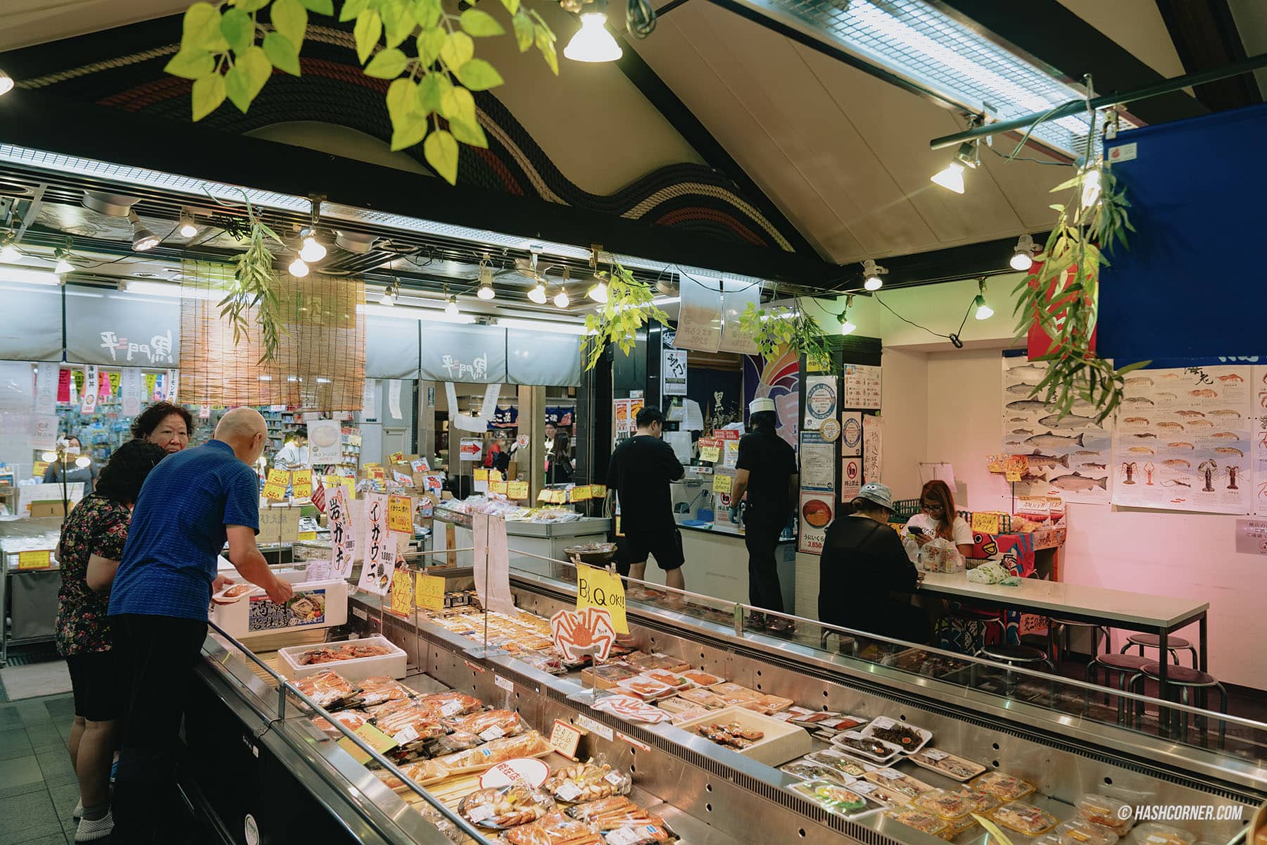 รีวิว ตลาดคุโรมง (Kuromon Market) x โอซาก้า เที่ยวตลาดปลา