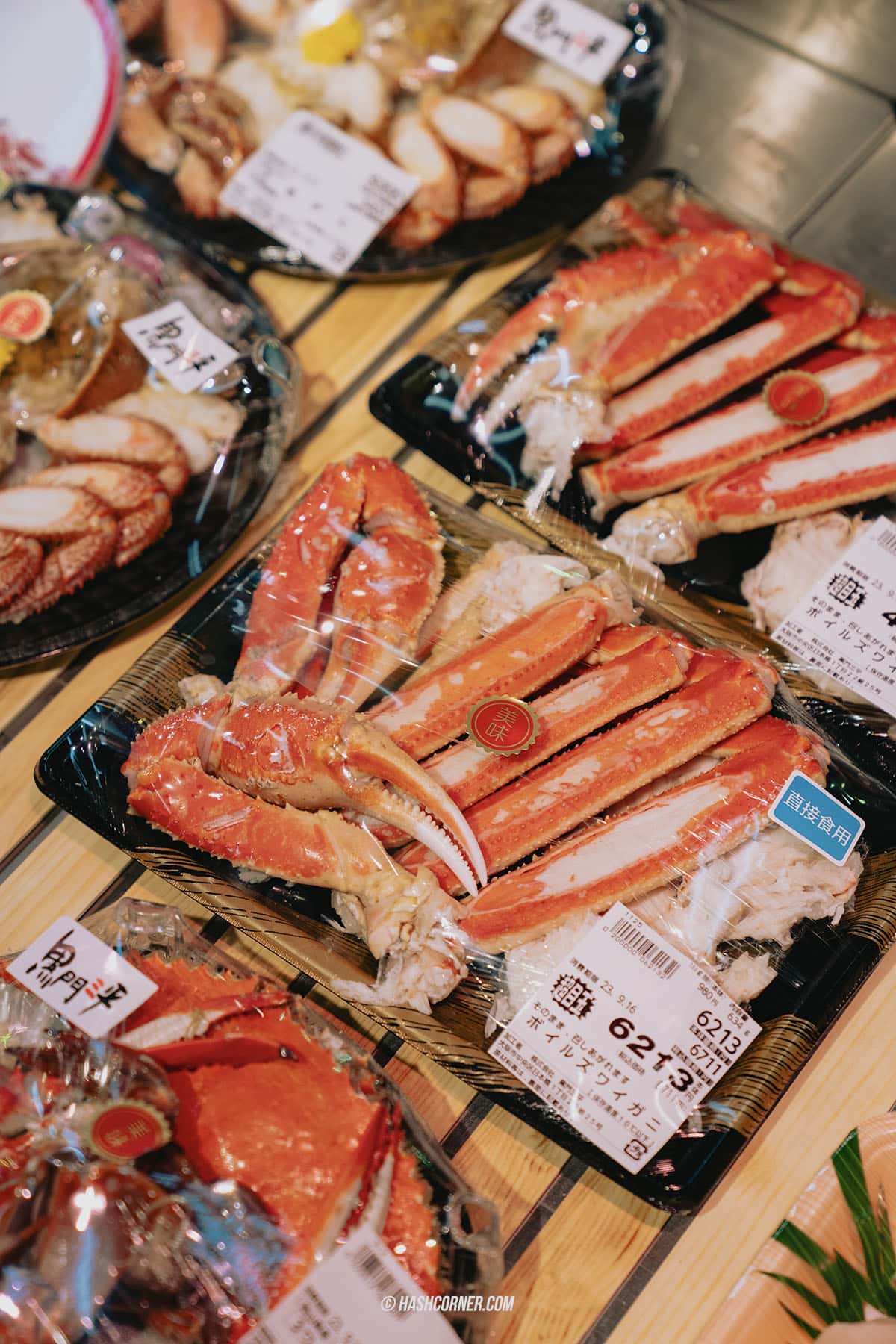 รีวิว ตลาดคุโรมง (Kuromon Market) x โอซาก้า เที่ยวตลาดปลา