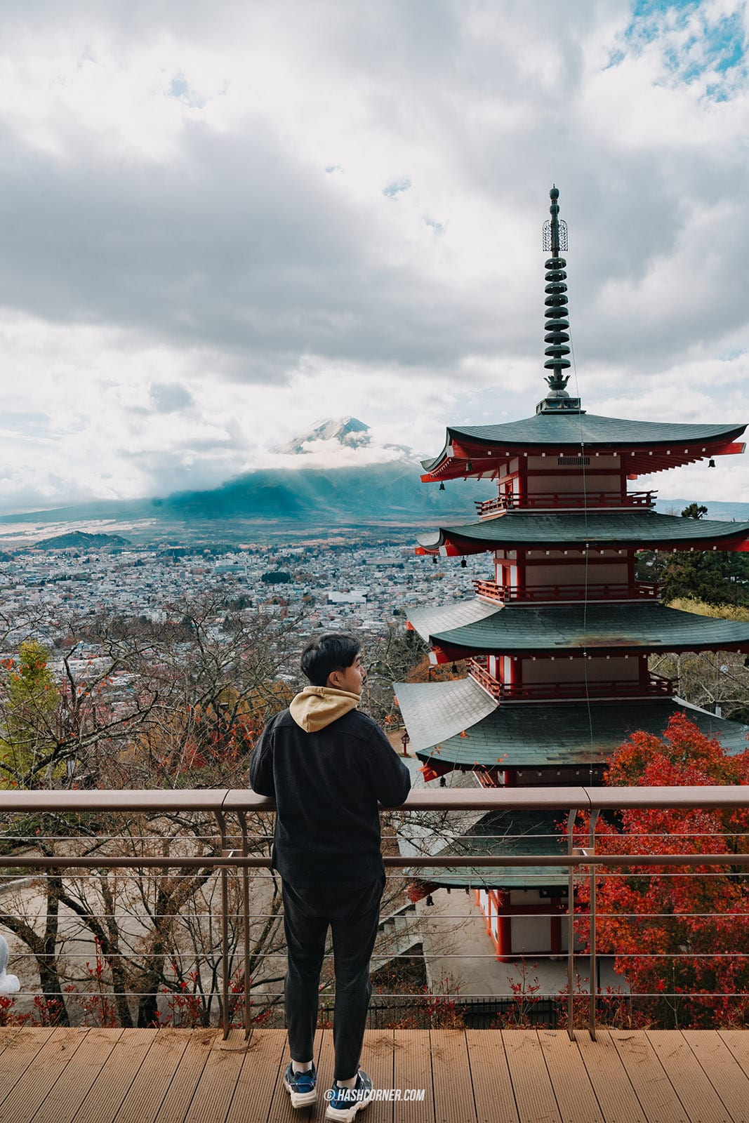 รีวิว เจดีย์ชูเรโต (Chureito Pagoda) x คาวากุจิโกะ ชมวิวต้าวฟูจิแบบพาโนราม่า
