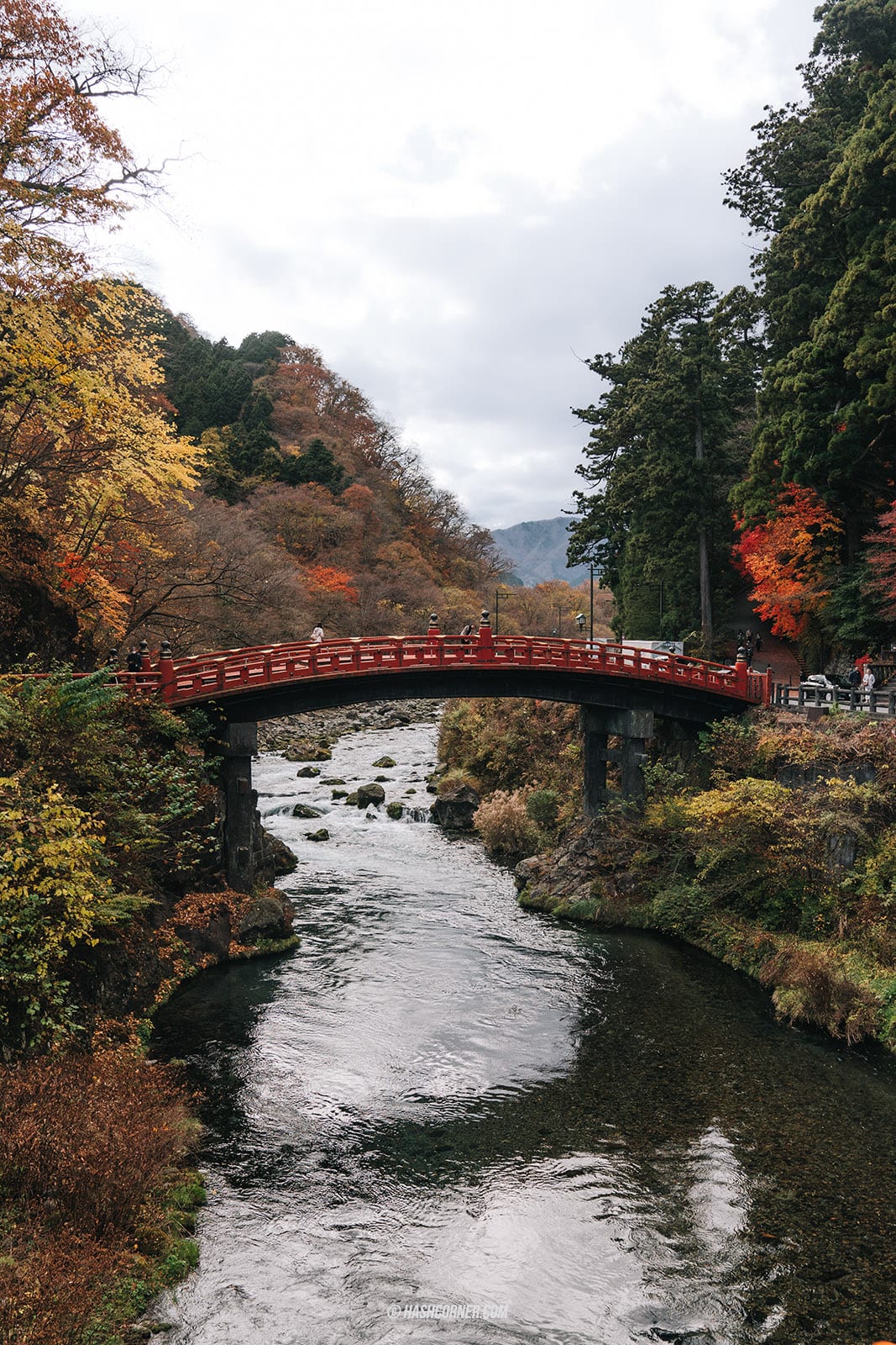 รีวิว สะพานชินเคียว (Shinkyo Bridge) x นิกโก้ สะพานแดงมรดกโลก 