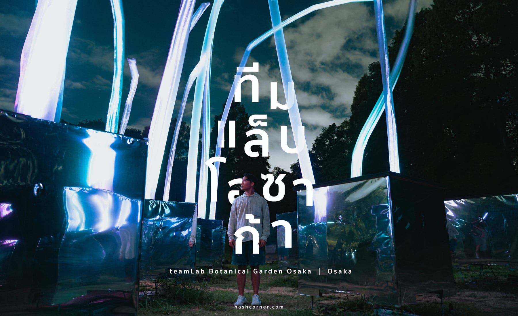 รีวิว teamLab Botanical Garden Osaka x โอซาก้า งานอาร์ทคูลๆ ในสวนพฤกษศาสตร์