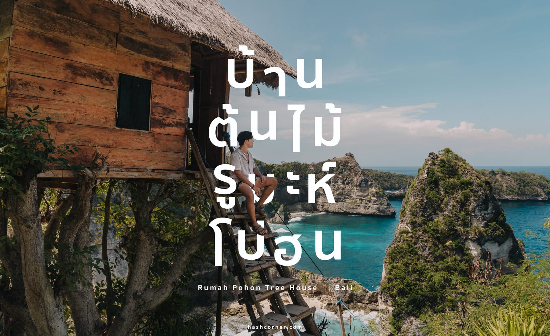 รีวิว บ้านต้นไม้ รูมะห์โปฮน (Rumah Pohon Tree House) x เกาะนูซาเปอนีดา