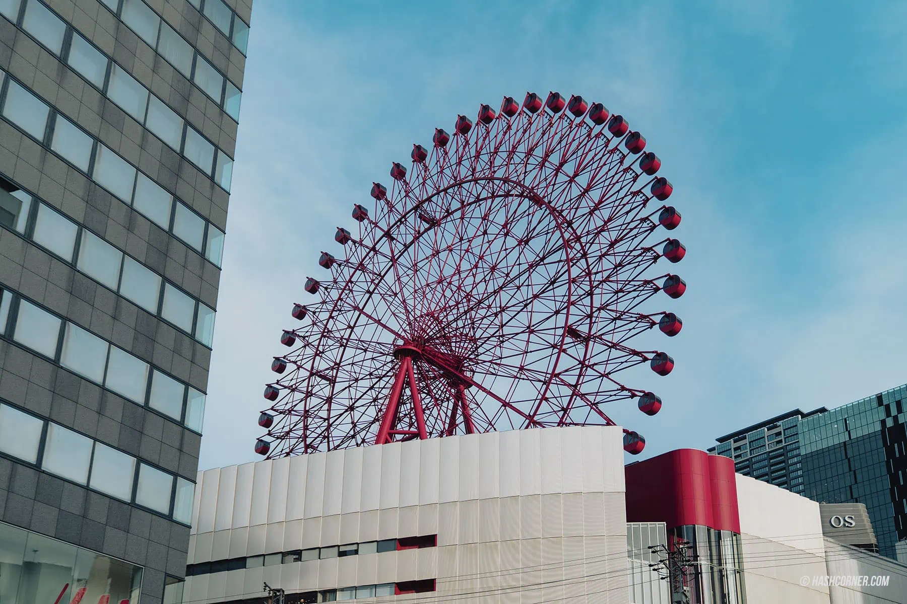 รีวิว HEP FIVE Ferris Wheel x โอซาก้า ขึ้นชิงช้าสวรรค์ชมวิวเมือง