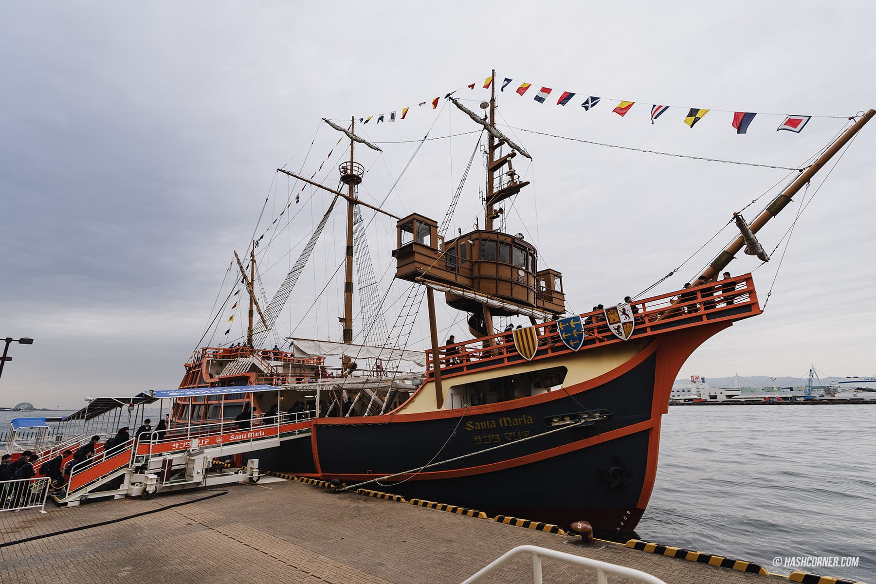 รีวิว เรือซานต้ามาเรีย (Santa Maria Cruise) x โอซาก้า ล่องเรือนักสำรวจ
