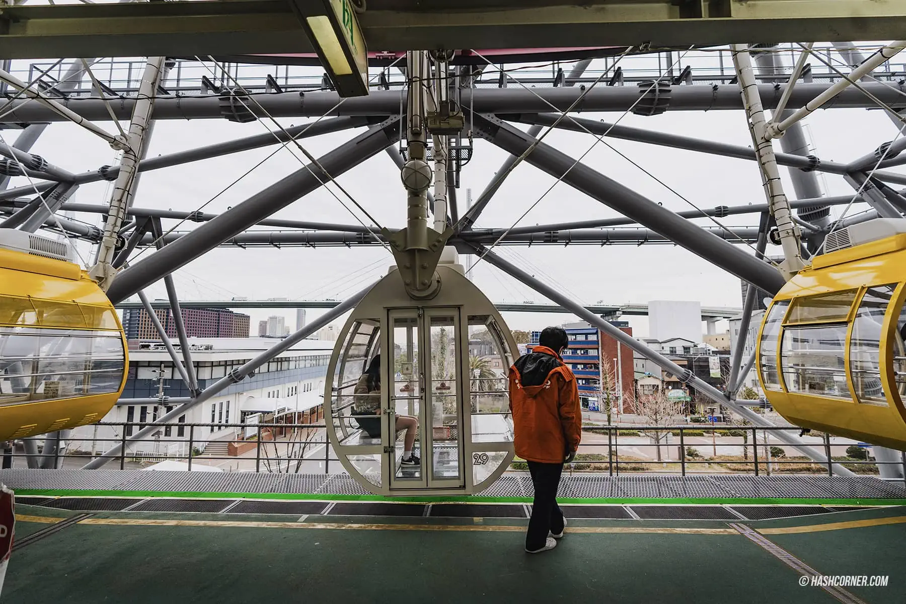 รีวิว ชิงช้าสวรรค์เท็มโปซาน (Tempozan Giant Ferris Wheel) x โอซาก้า 