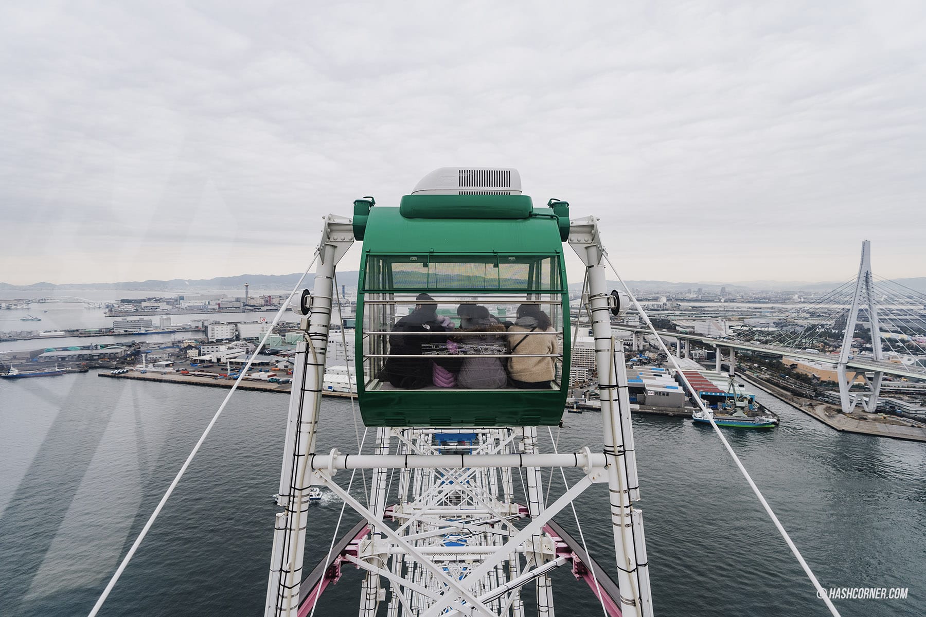 รีวิว ชิงช้าสวรรค์เท็มโปซาน (Tempozan Giant Ferris Wheel) x โอซาก้า 
