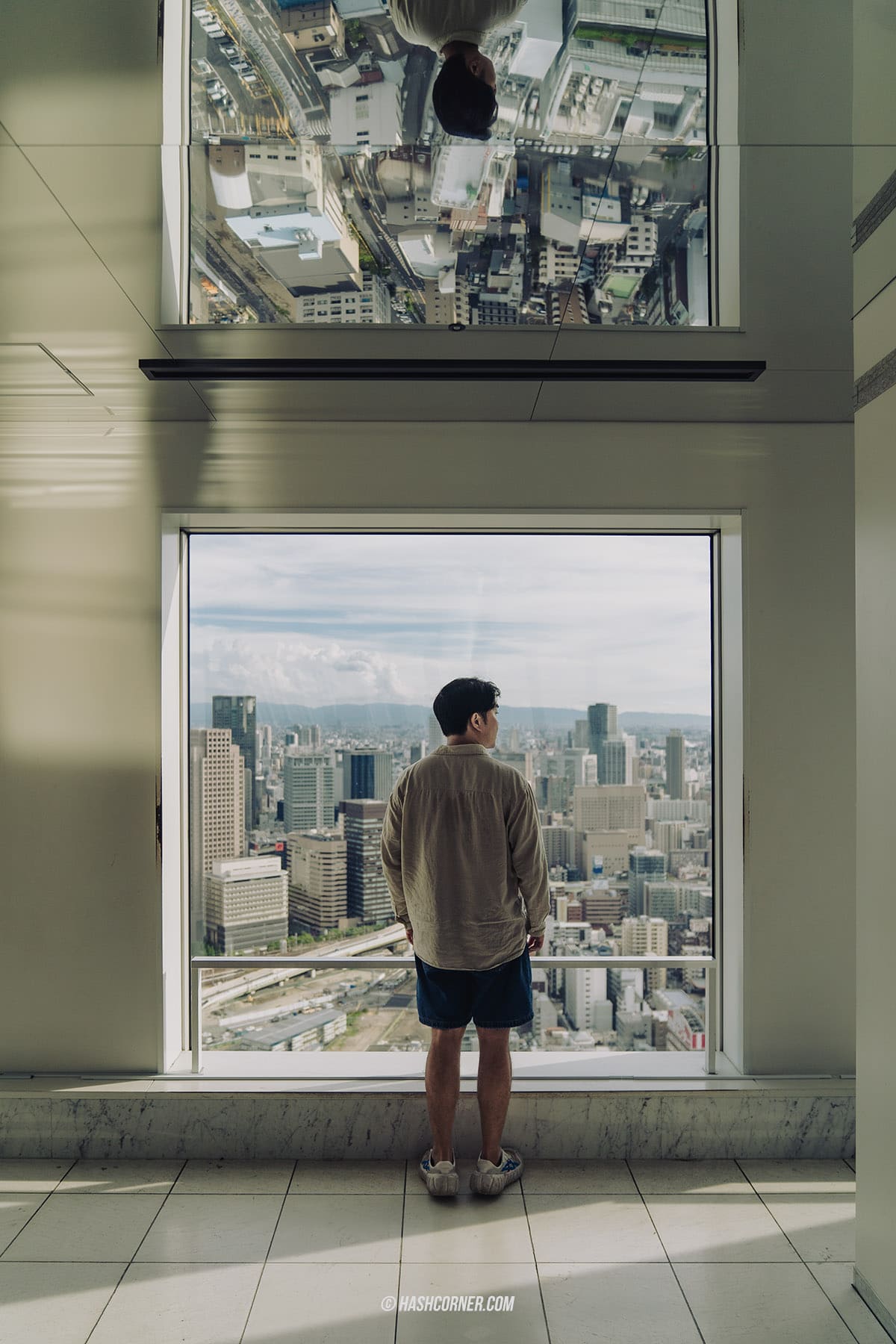 รีวิว ตึกอุเมดะสกาย (Umeda Sky Building) x โอซาก้า เที่ยวส่องวิวสกายไลน์