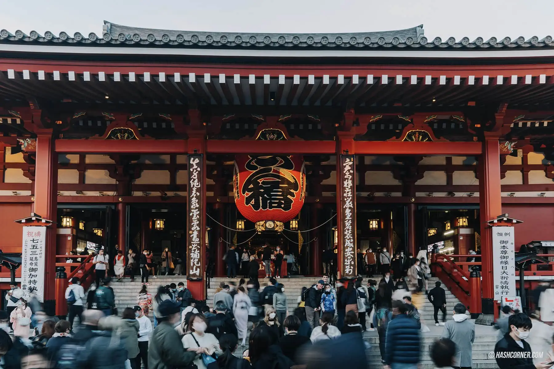 รีวิว วัดเซ็นโซจิ (Sensoji Temple) x โตเกียว วัดเก่าแก่ย่านอาซากุสะ