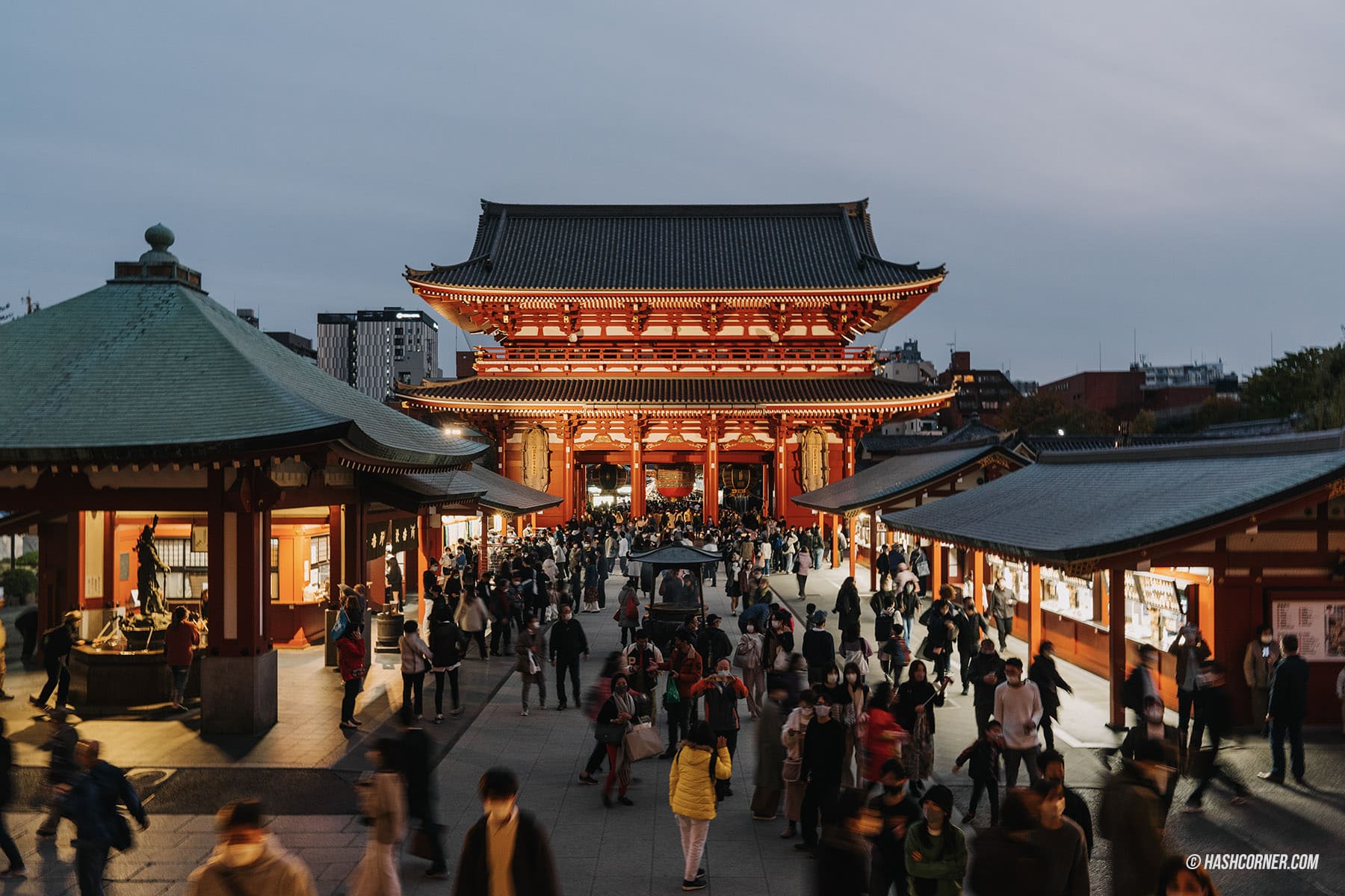 รีวิว อาซากุสะ (Asakusa) x โตเกียว ขอพรวัดเซ็นโซจิ ชมวิวเมือง