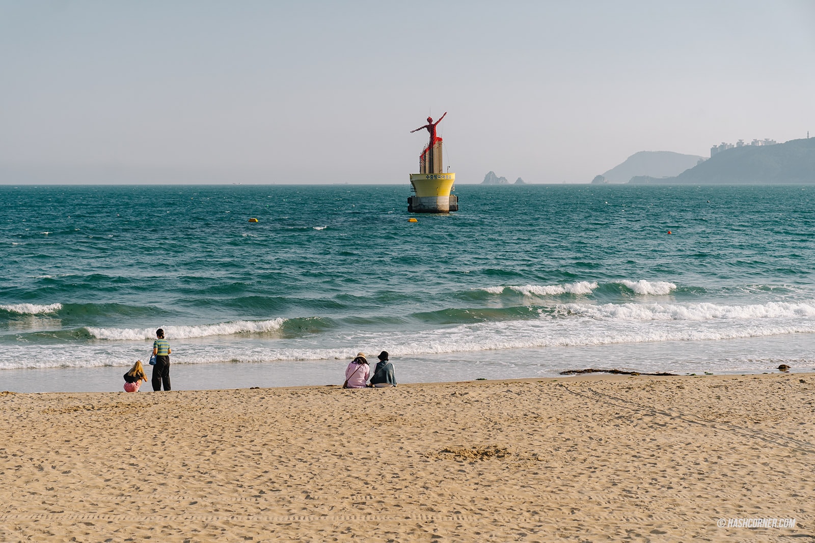 รีวิว ชายหาดแฮอุนแด (Haeundae Beach) x ปูซาน หาดสุดป๊อบที่สุดของเกาหลี