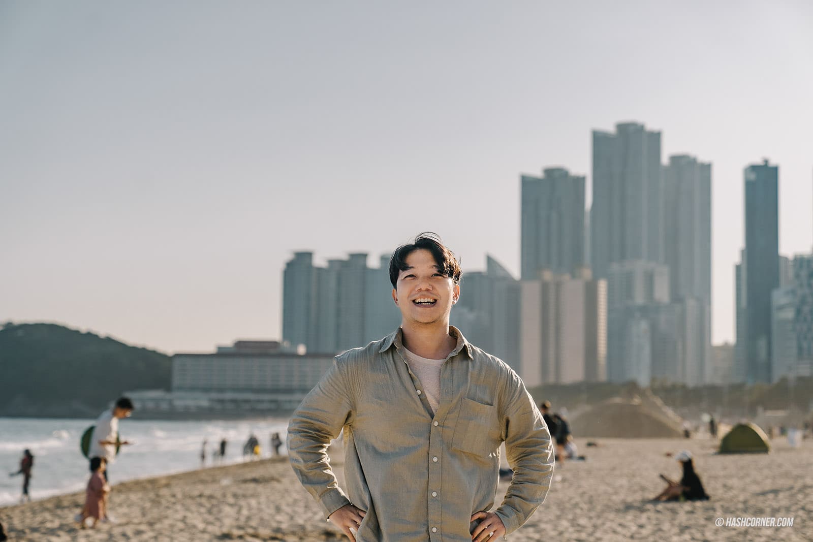 รีวิว ชายหาดแฮอุนแด (Haeundae Beach) x ปูซาน หาดสุดป๊อบที่สุดของเกาหลี