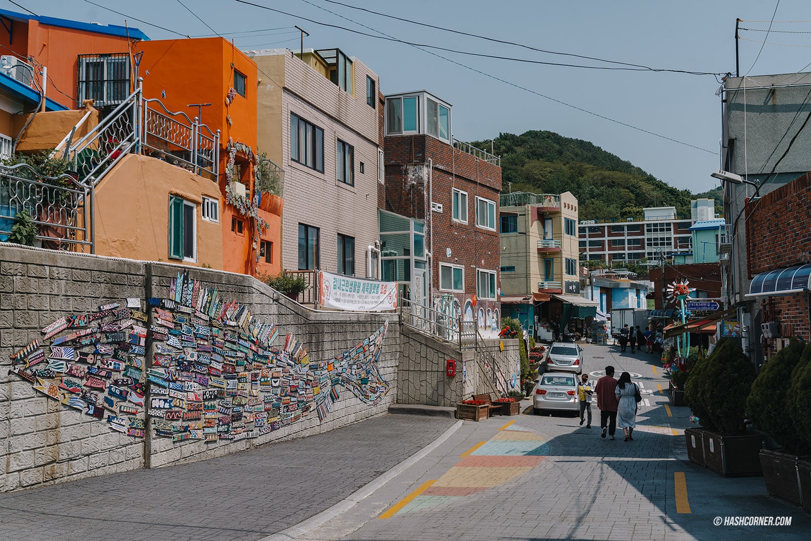 รีวิว หมู่บ้านวัฒนธรรมคัมชอน (Gamcheon Culture Village) x ปูซาน หมู่บ้านสุดคิวท์ที่ต้องมา