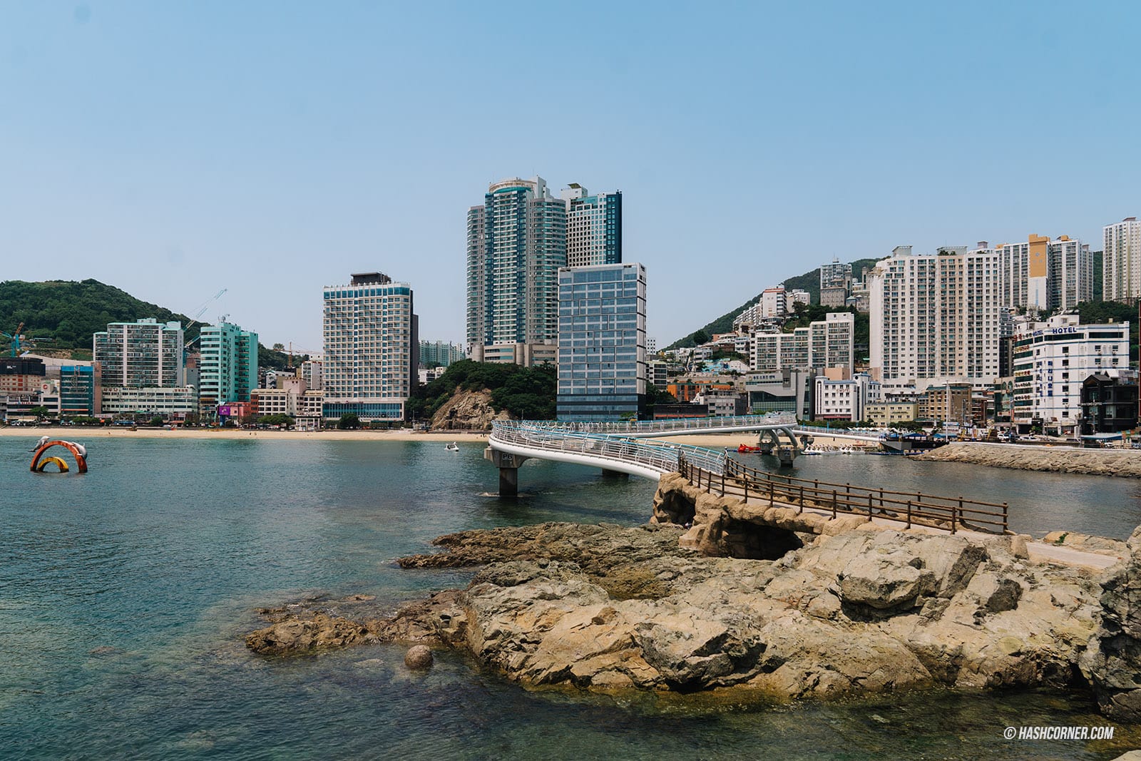 รีวิว ชายหาดซงโด (Songdo Beach) x ปูซาน หาดขาวทรายละเอียด