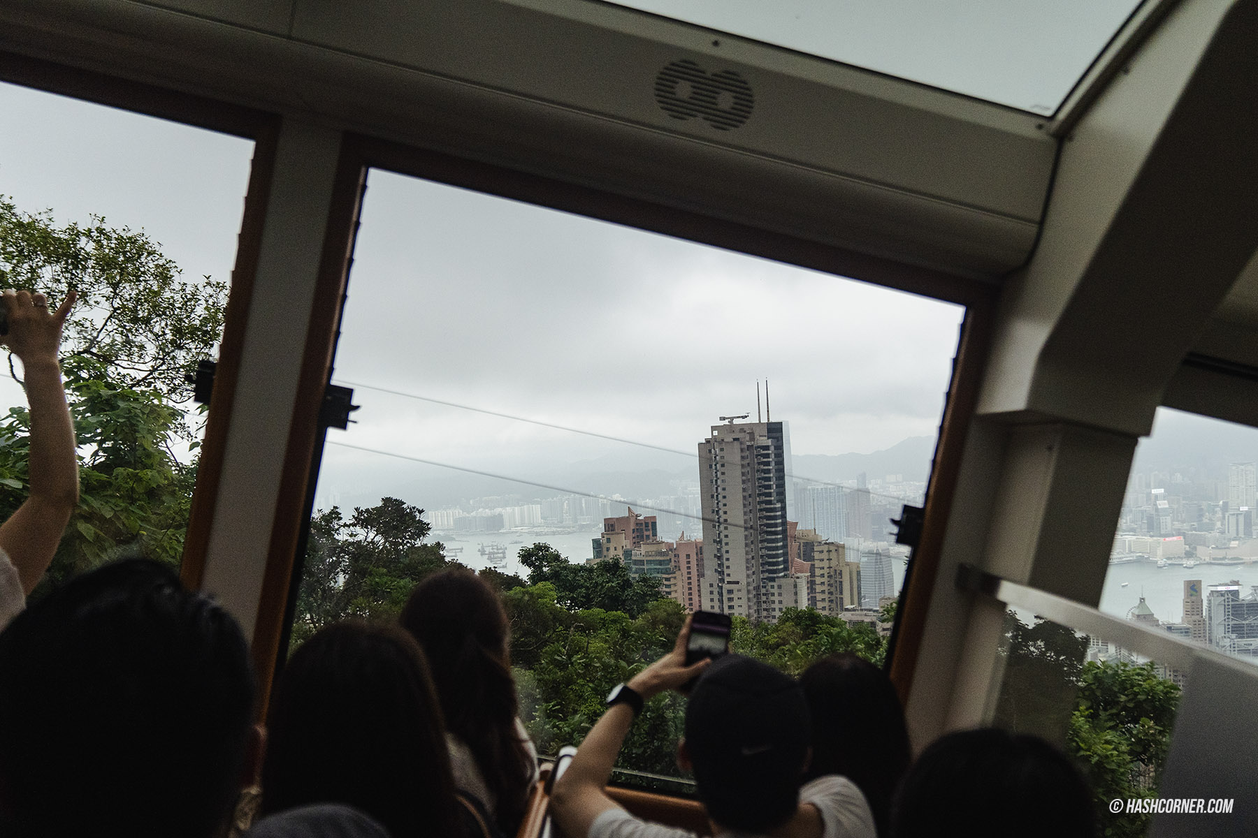 รีวิว พีคแทรม (Peak Tram) x ฮ่องกง รถรางสู่ยอดเขาสูงที่สุดบนเกาะฮ่องกง