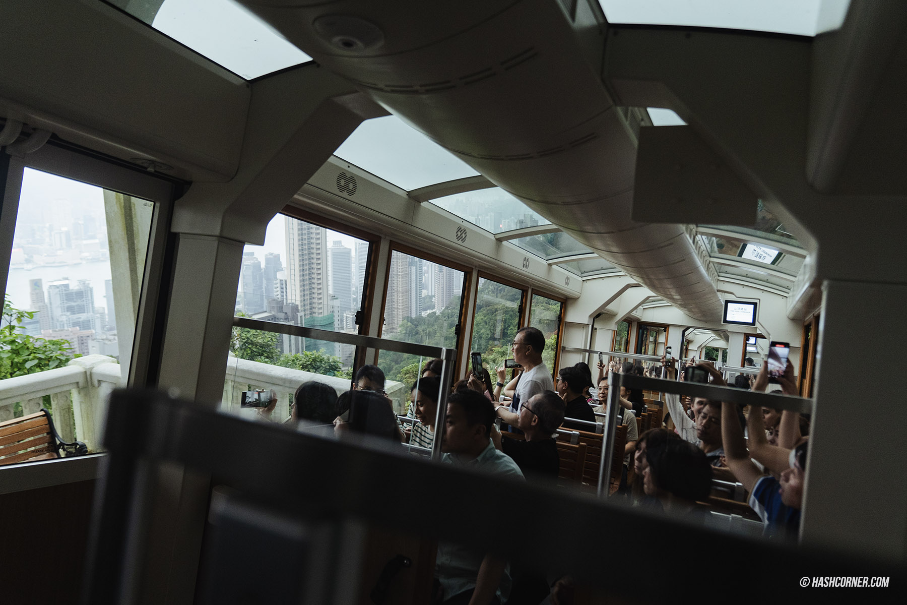 รีวิว พีคแทรม (Peak Tram) x ฮ่องกง รถรางสู่ยอดเขาสูงที่สุดบนเกาะฮ่องกง
