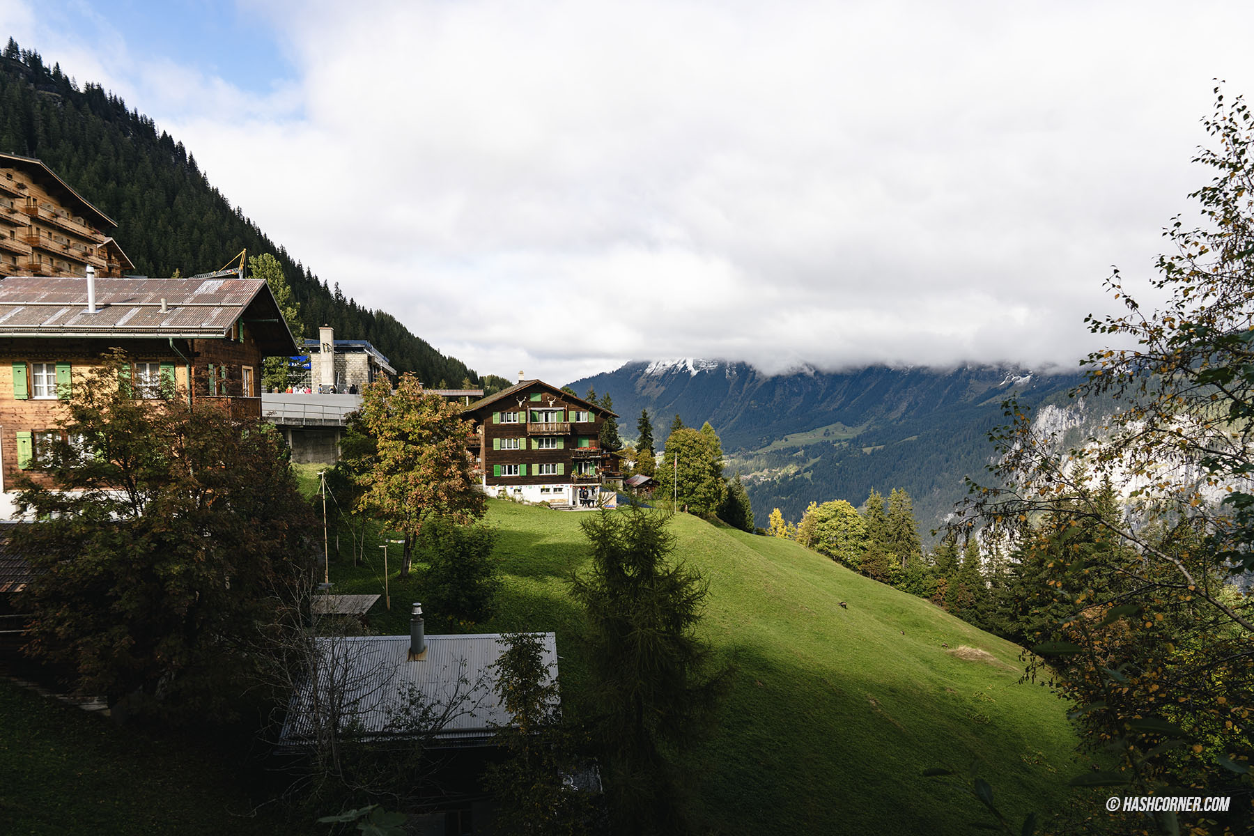 รีวิว เมอร์เรน (Murren) x สวิตเซอร์แลนด์ หมู่บ้านวิวเทือกเขาสวิสแอลป์