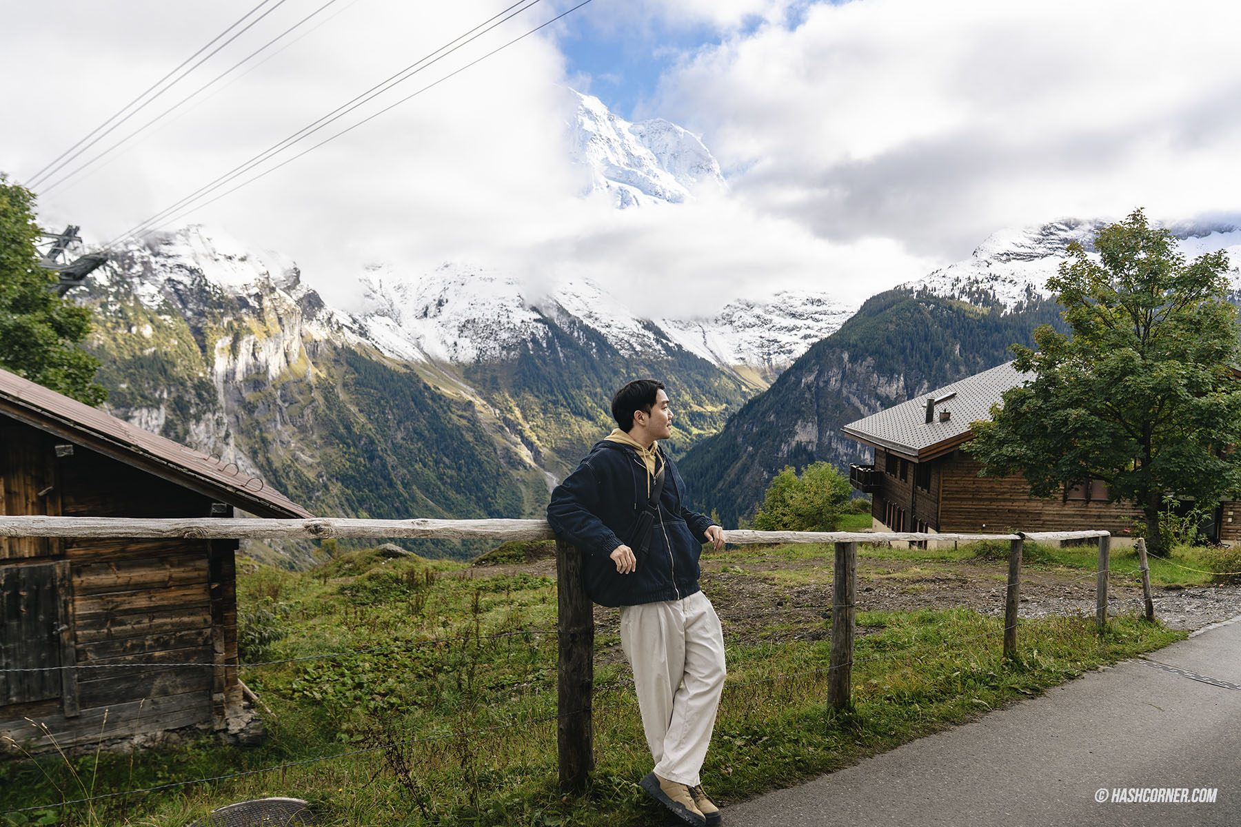 รีวิว เมอร์เรน (Murren) x สวิตเซอร์แลนด์ หมู่บ้านวิวเทือกเขาสวิสแอลป์