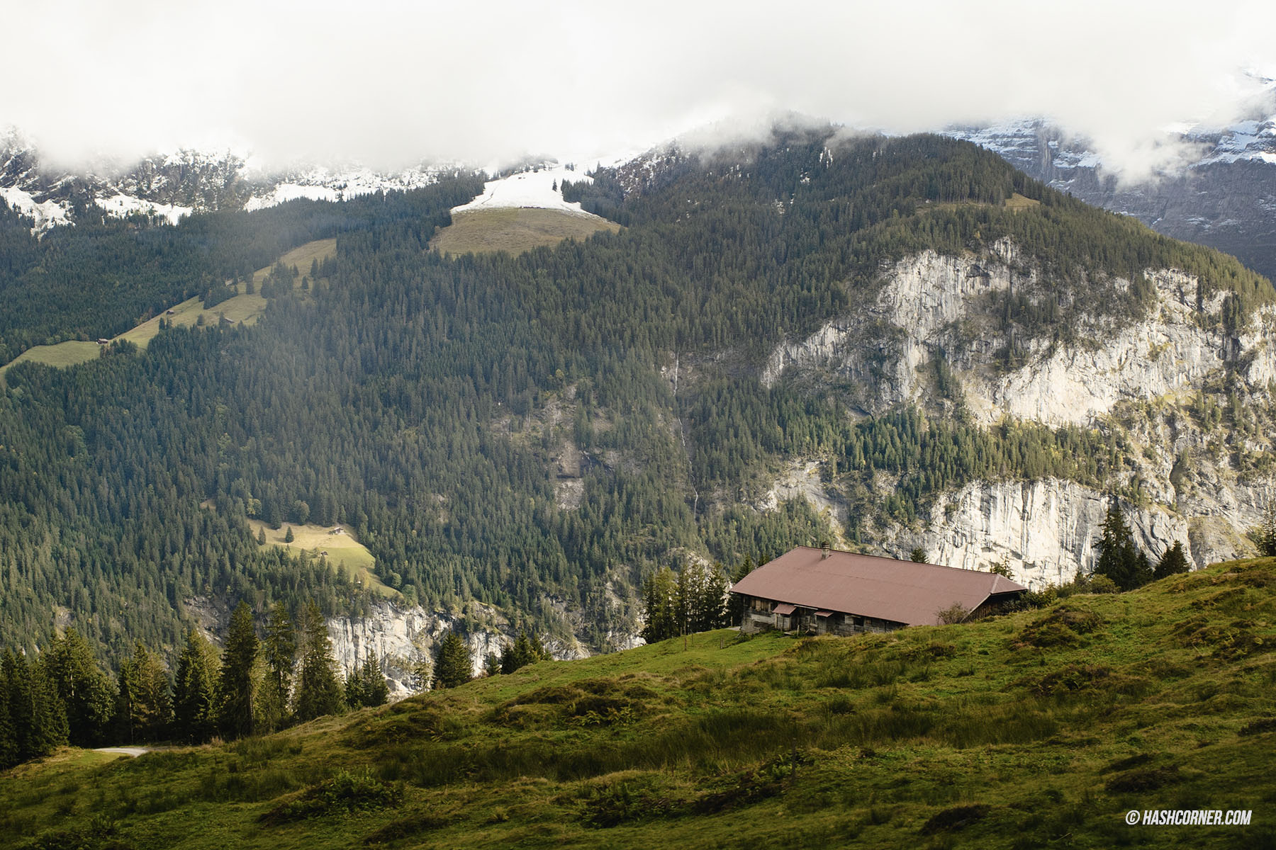 รีวิว เมอร์เรน (Murren) x สวิตเซอร์แลนด์ หมู่บ้านวิวเทือกเขาสวิสแอลป์