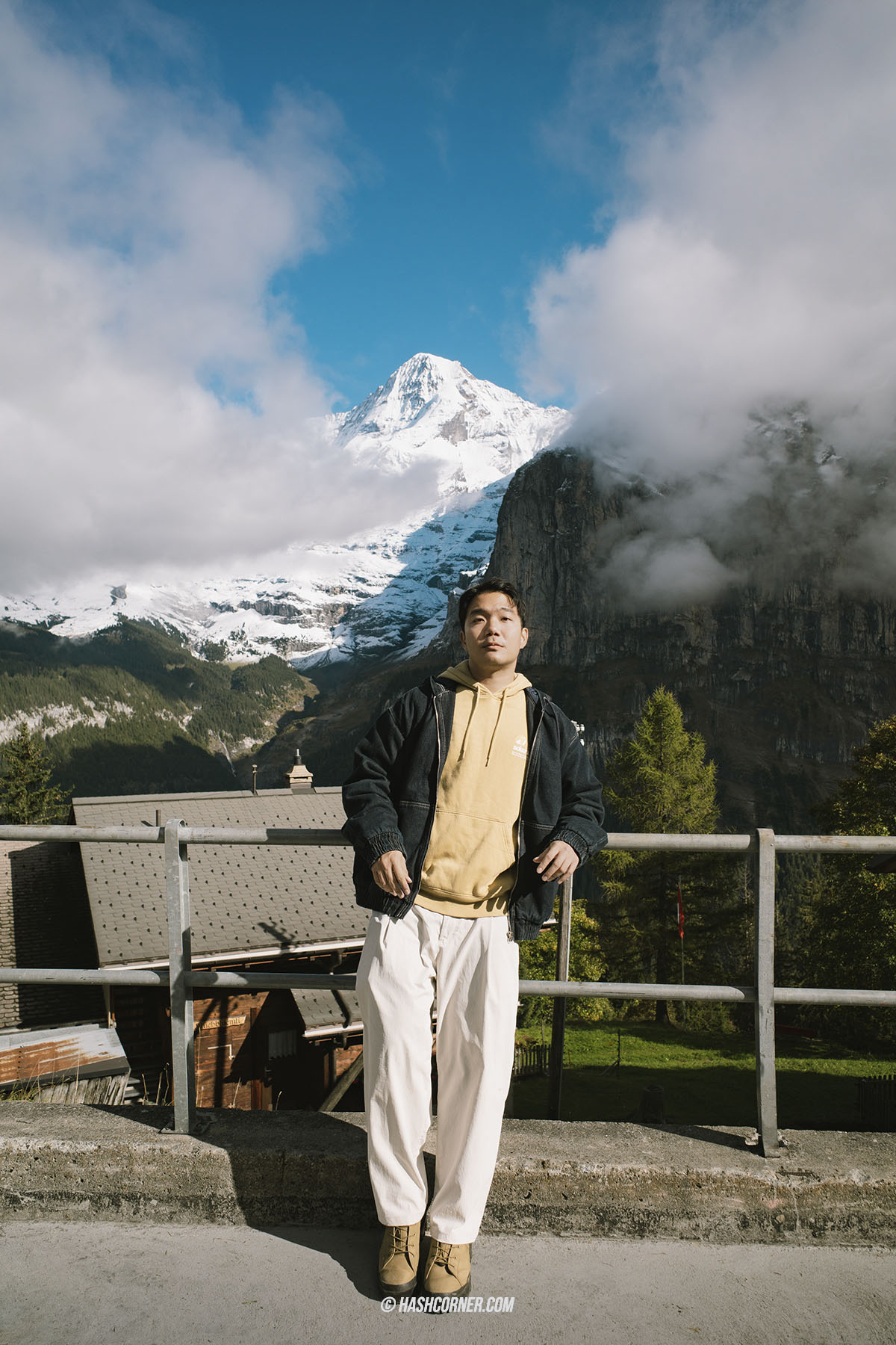 รีวิว เมอร์เรน (Murren) x สวิตเซอร์แลนด์ หมู่บ้านวิวเทือกเขาสวิสแอลป์
