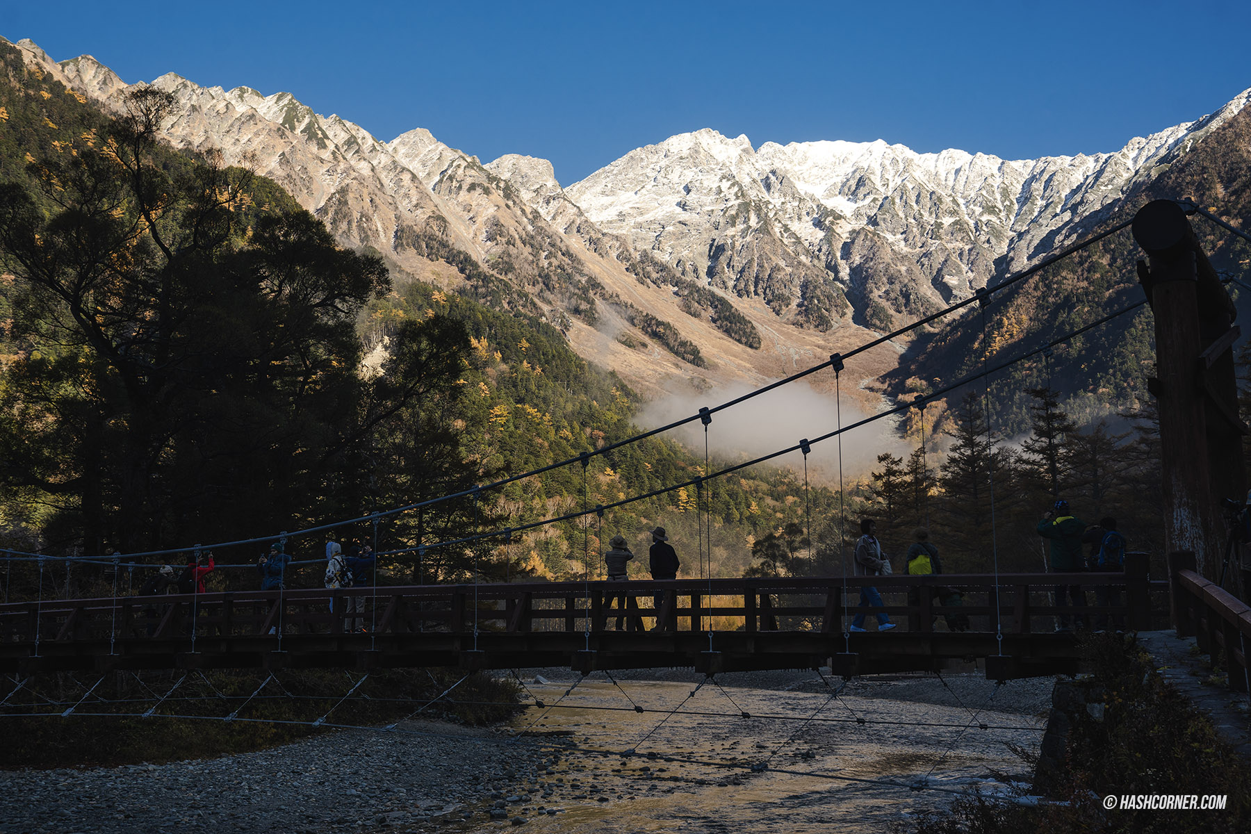 รีวิว คามิโคจิ (Kamikochi) x นากาโน่ เทือกเขาแอลป์ญี่ปุ่นช่วงฤดูใบไม้ร่วง