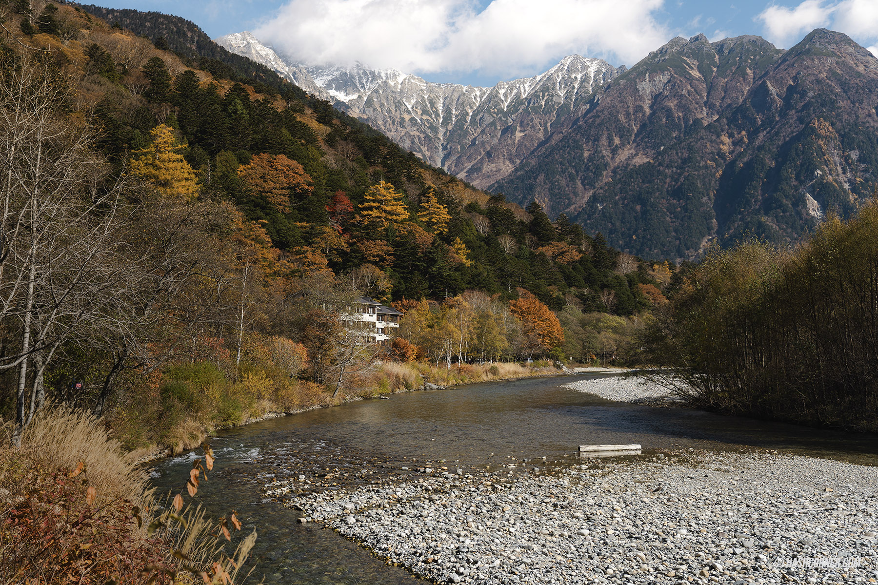 รีวิว คามิโคจิ (Kamikochi) x นากาโน่ เทือกเขาแอลป์ญี่ปุ่นช่วงฤดูใบไม้ร่วง