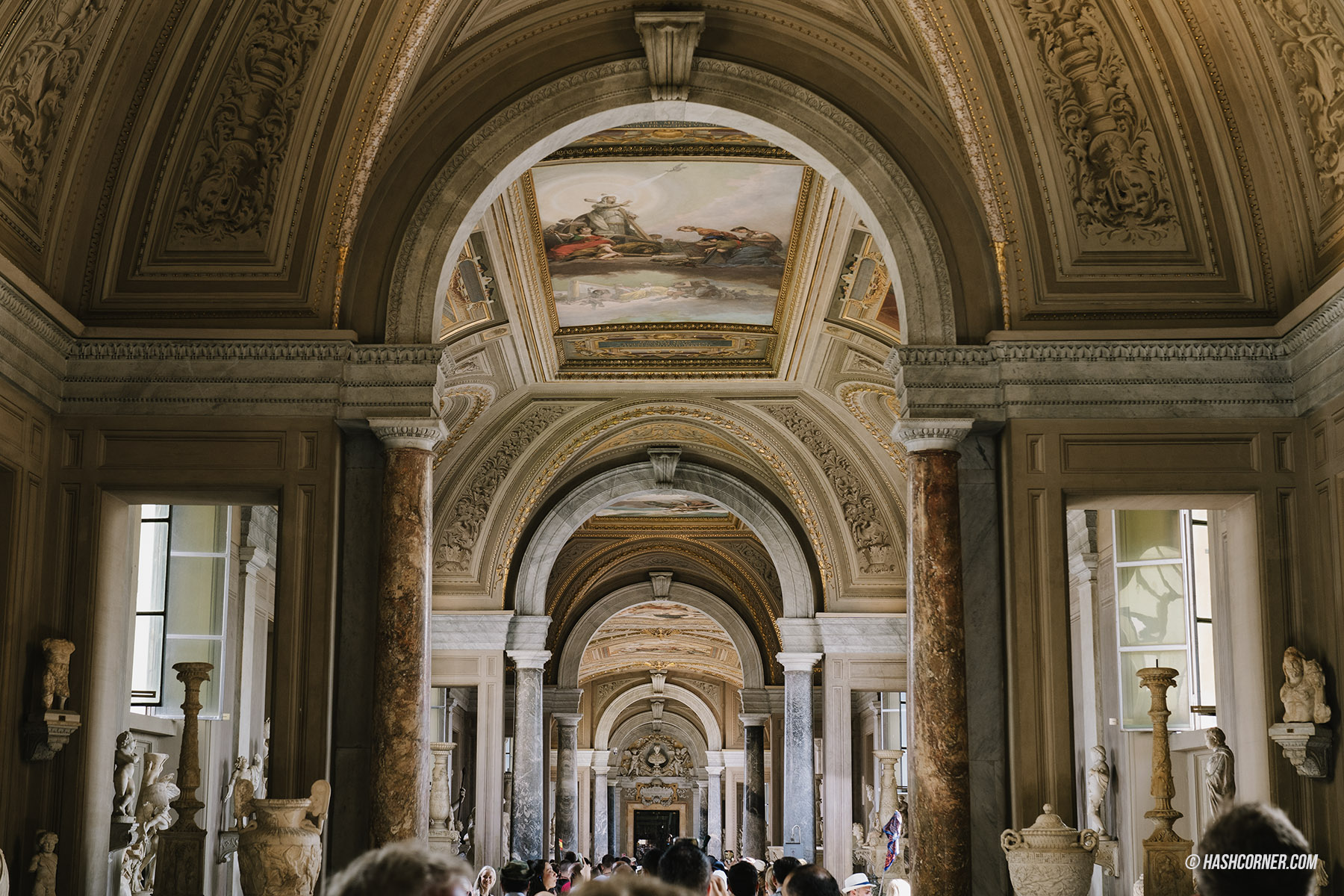 รีวิว พิพิธภัณฑ์วาติกัน (Vatican Museums) x โรม อิตาลี
